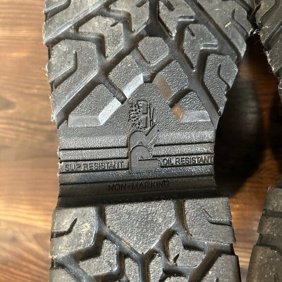 Timberland PRO Men's Steel Toe Work Boots Size 13 W Black Brown Waterproof GUC - Picture 9 of 16
